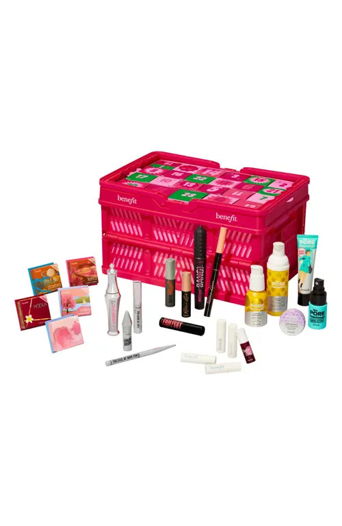 Benefit Cosmetics The Gorgeous Grocer Beauty Holiday Calendar Gift Set (Limited Edition) $322 Value at Nordstrom | Nordstrom