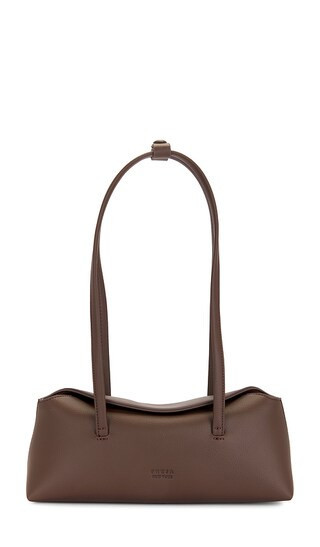 Freja New York Mini Chrystie Bag in Brown. | Revolve Clothing (Global)