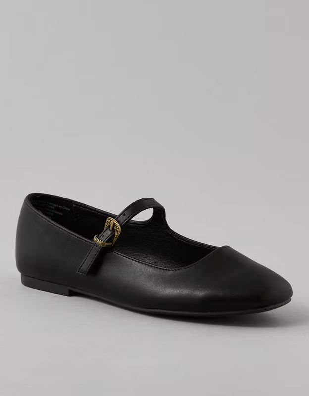 AE Vegan Leather Ballet Flat | American Eagle Outfitters (US & CA)