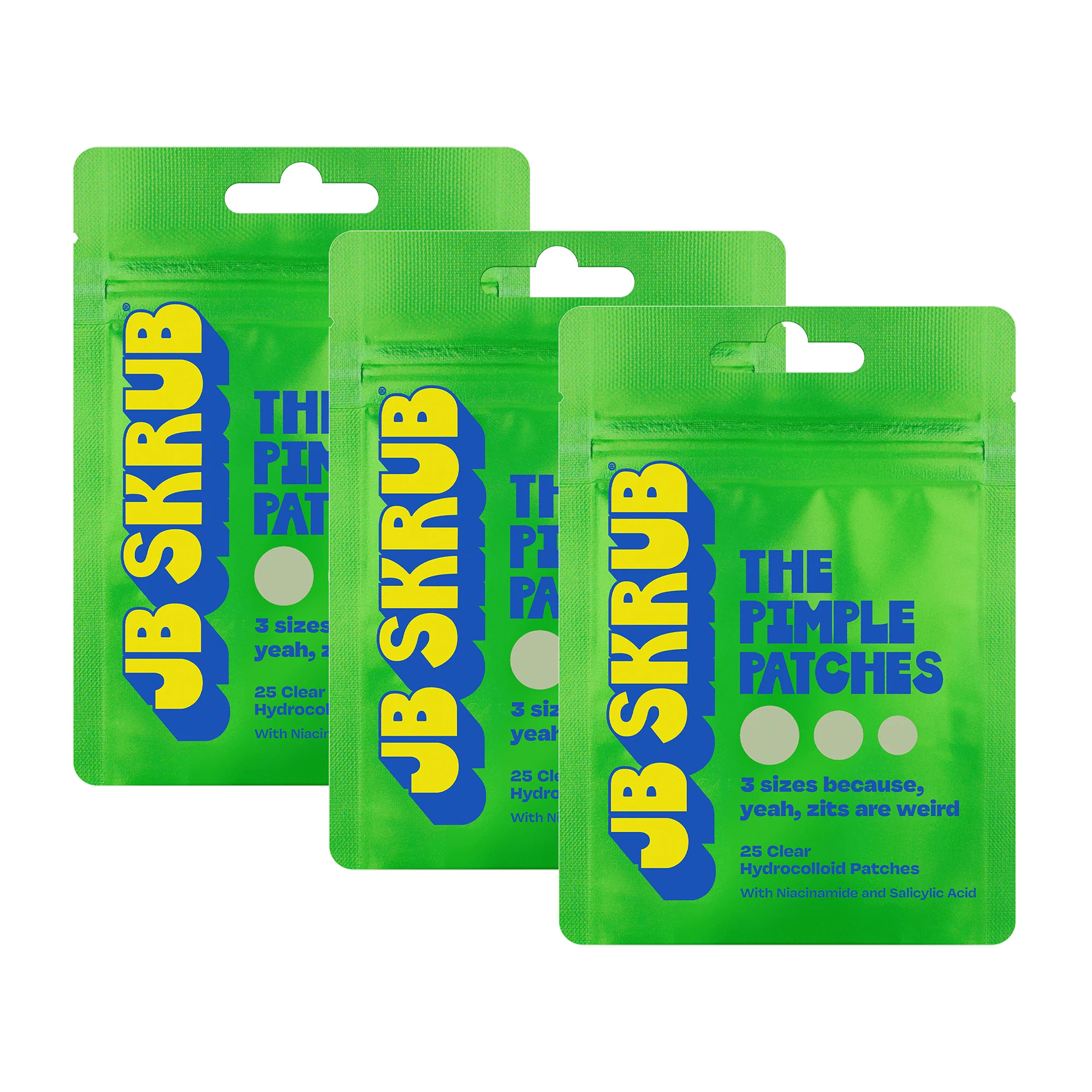 Clear Pimple Patches Set for Tweens and Teens | JB SKRUB