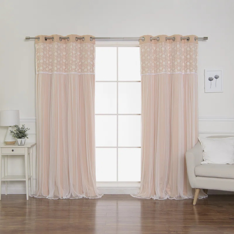 Everina Polyester Blackout Curtain Pair | Wayfair North America