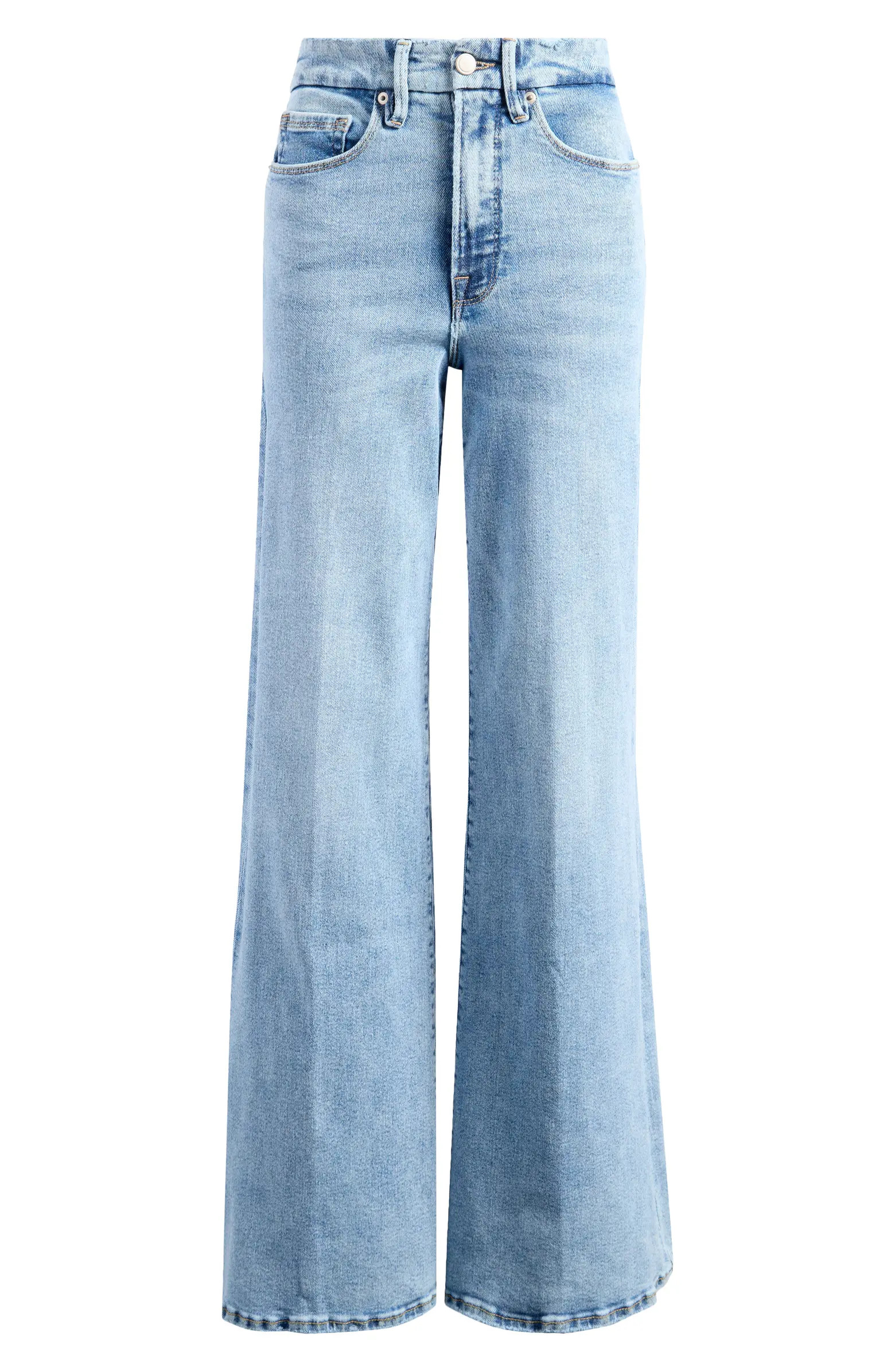 Good Waist High Waist Palazzo Jeans | Nordstrom