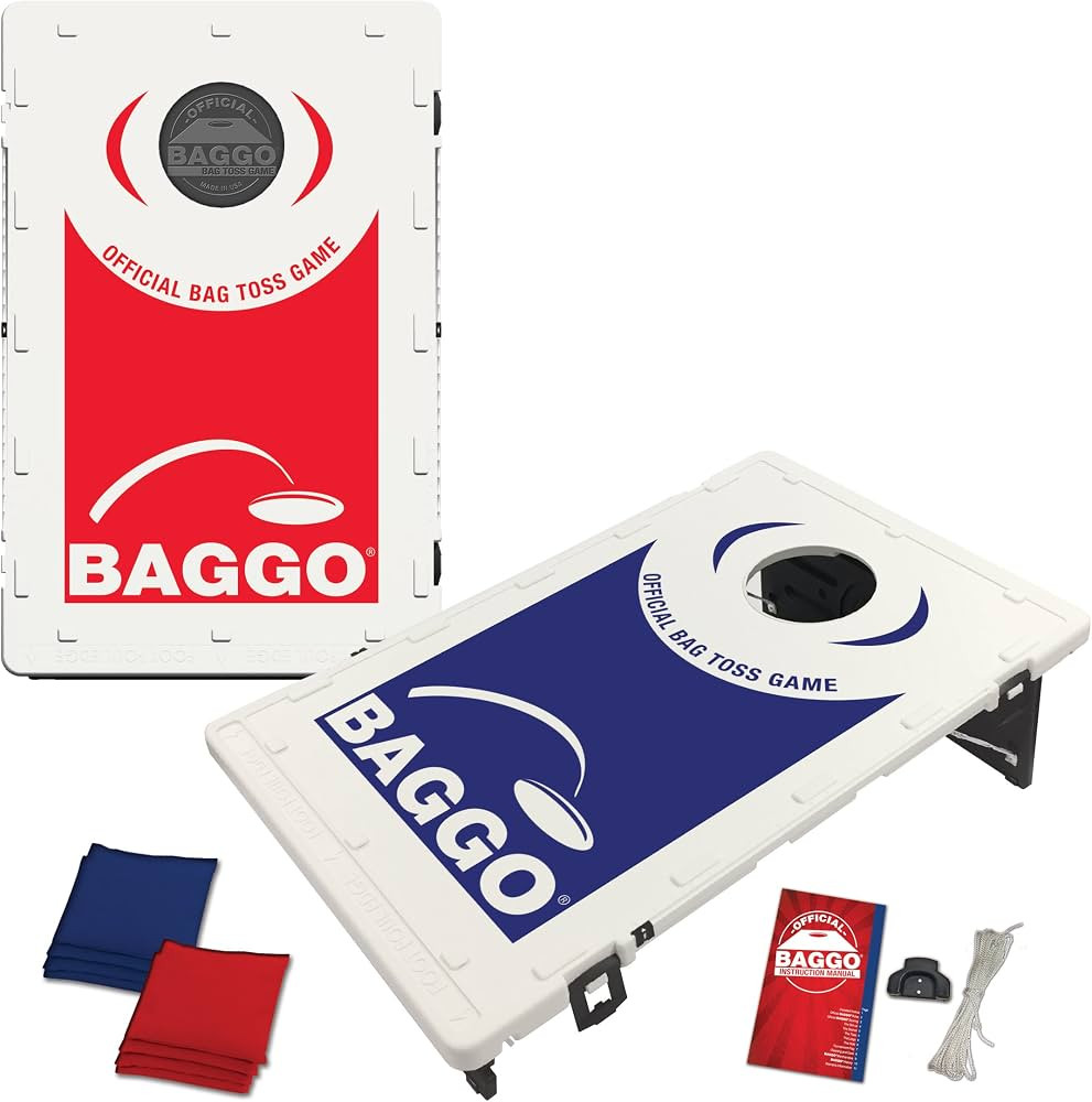 Family Backyard Baggo Bean Bag Toss Portable Cornhole Game | Amazon (US)