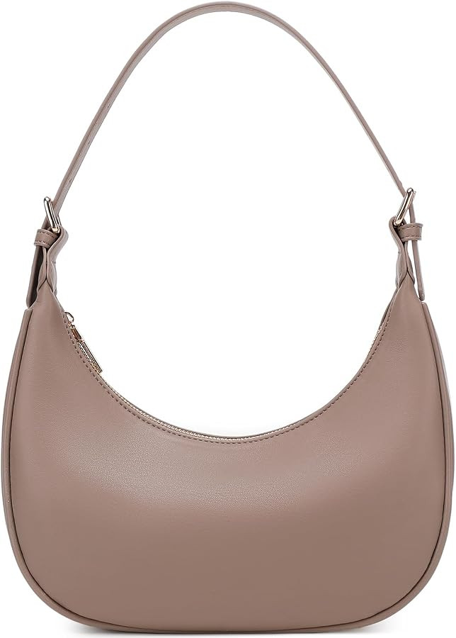 SYXLCYGJ Fashion Small Crescent Underarm Shoulder Bag for Women Trendy Purse Hobo Handbags Clutch... | Amazon (US)