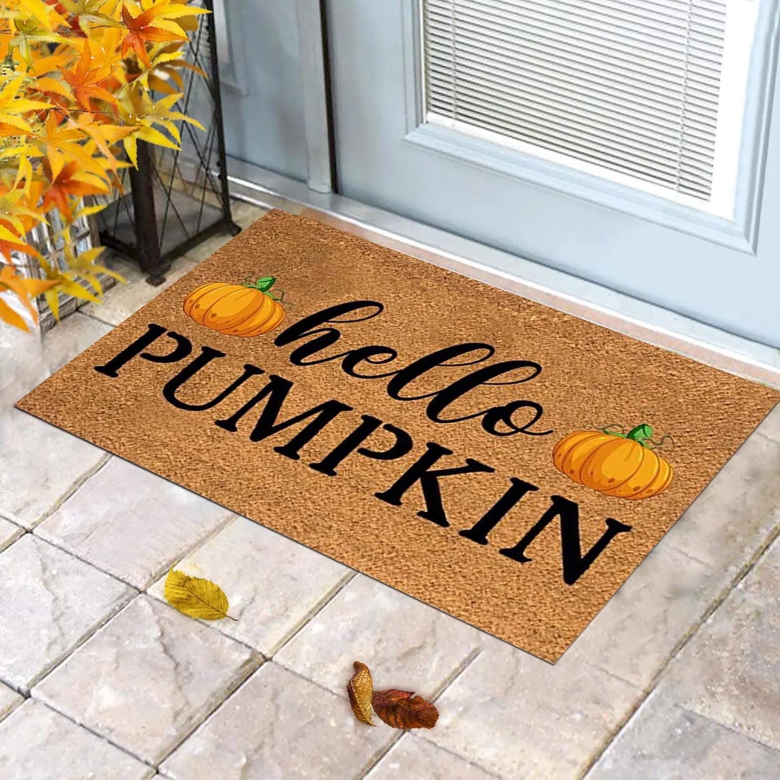 Festival Home Decor Fall Thanksgiving Decorative Door Mat Farmhouse Happy Fall Yall Doormat Autum... | Walmart (US)