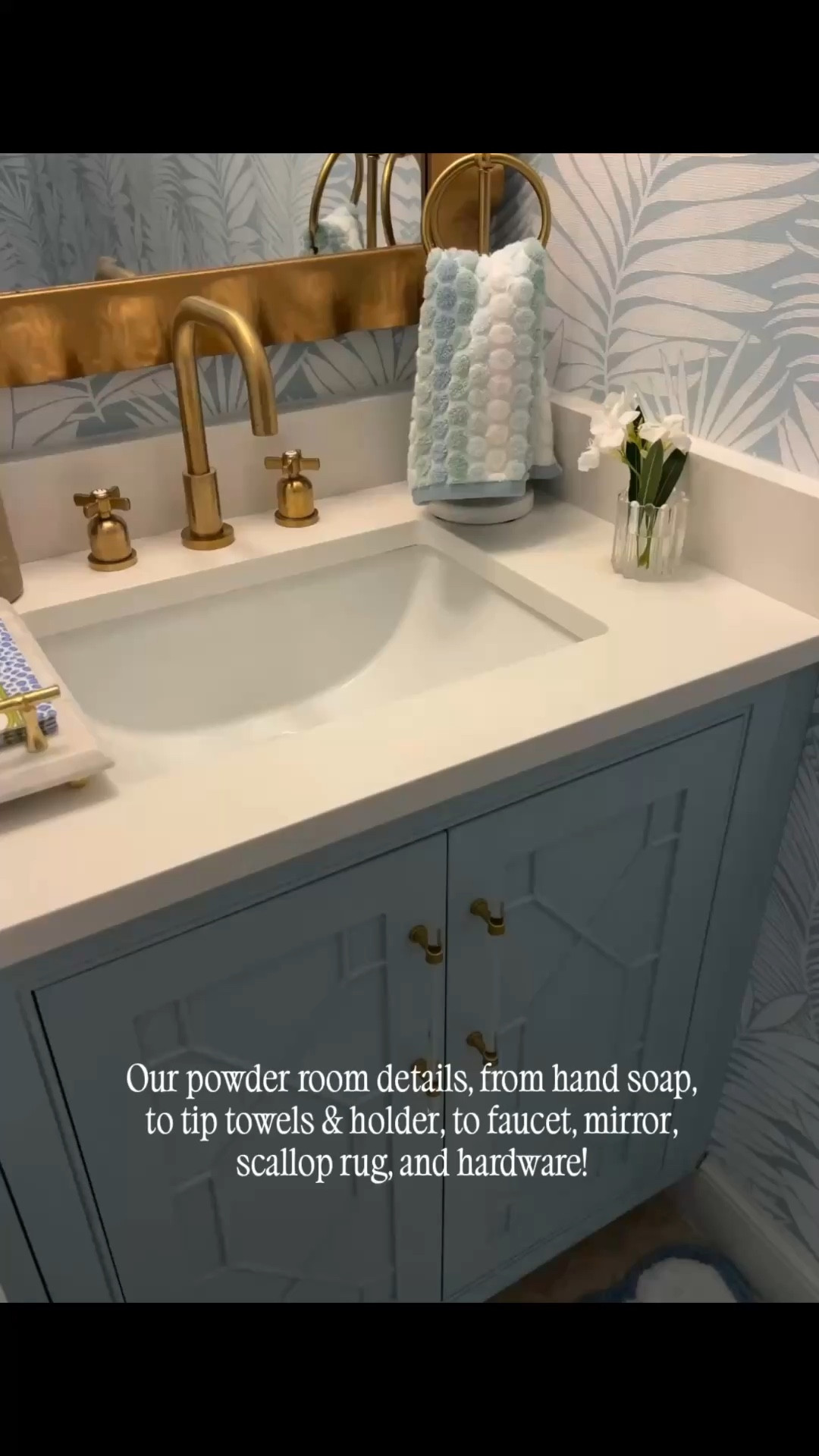 Our beach house powder room details! 

#LTKHome #LTKselfcare #LTKBeauty