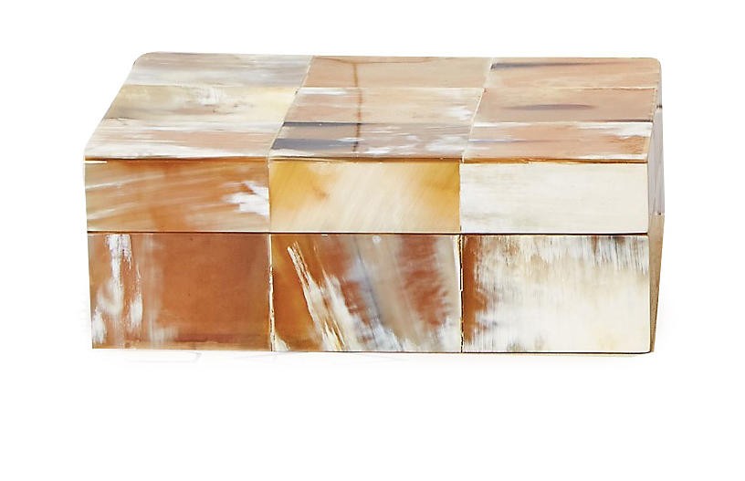 Sierra Horn Box, Natural | One Kings Lane