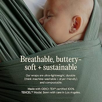 Solly Baby Wrap, Buttery-Soft Baby Carrier Newborn to Toddler 8-25 Lbs., Lightweight & Hands-Free... | Amazon (US)