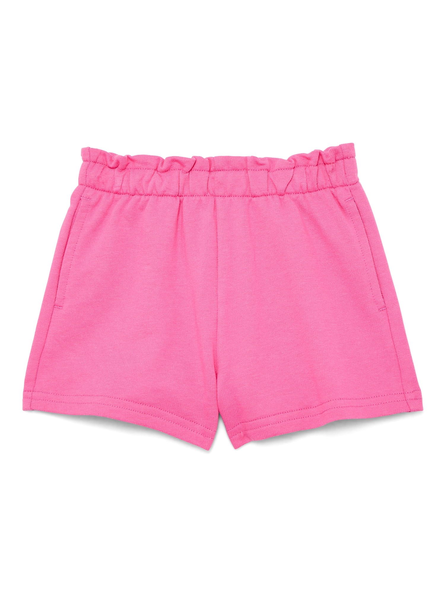 Wonder Nation Toddler Girls Pull On Knit Shorts, Sizes 18M-5T | Walmart (US)