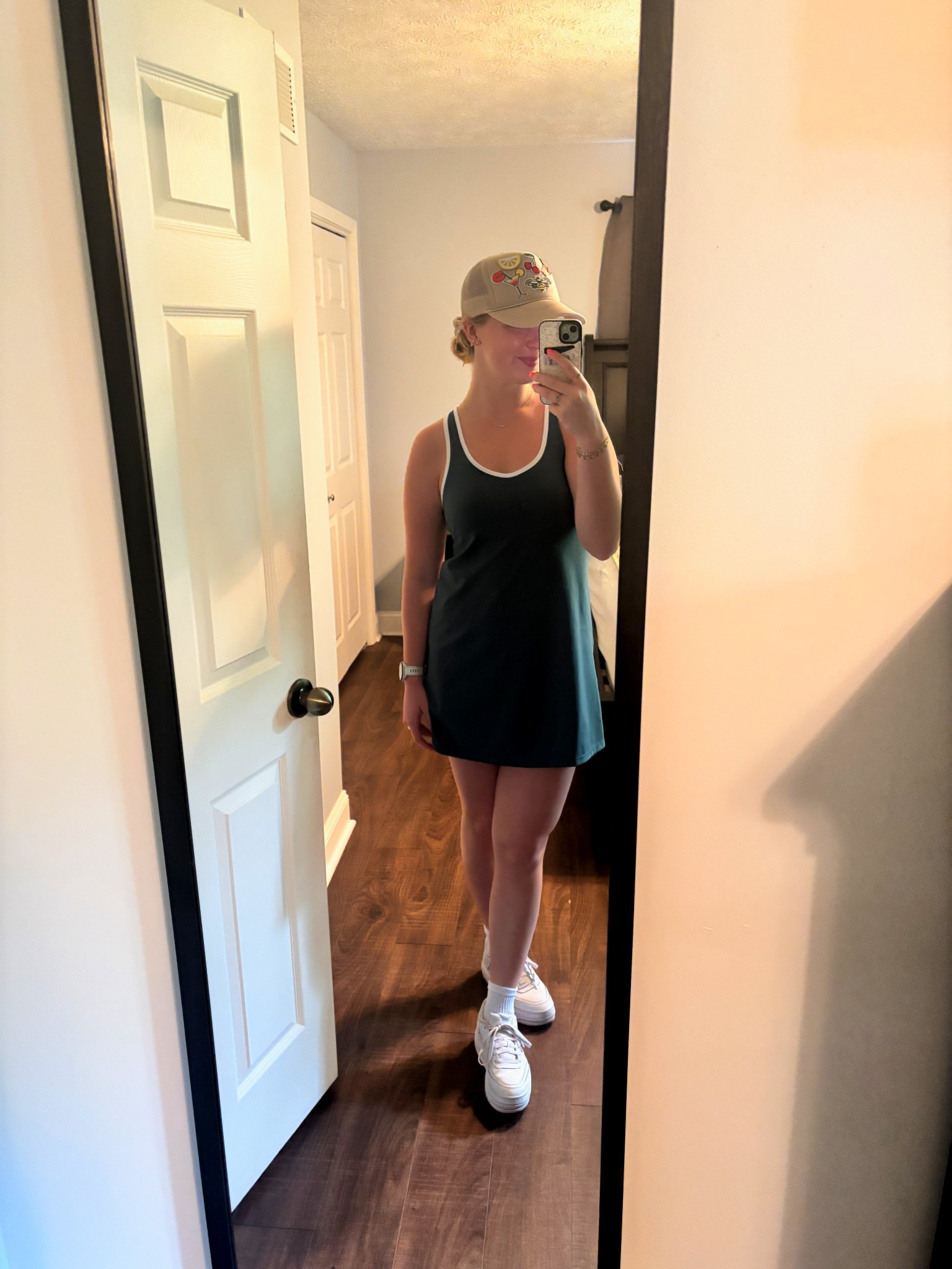 Walmart out here making my workout dress dreams come true! 🙌🏼 Wearing a M, TTS, comes with shorts under that are partly detachable. Perfect length. So excited to wear while running errands & maybe on the golf course!! 

#LTKSummerEdit #LTKActive #LTKFindsUnder50