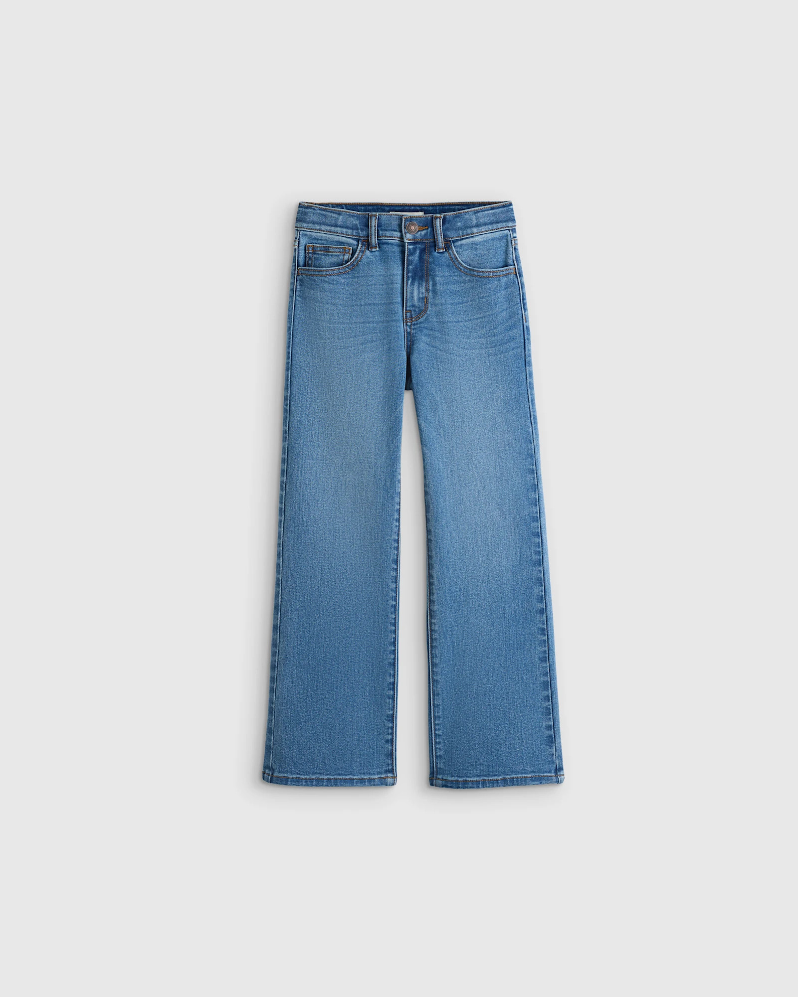 Girls Stretch Wide Leg Jeans | Quince