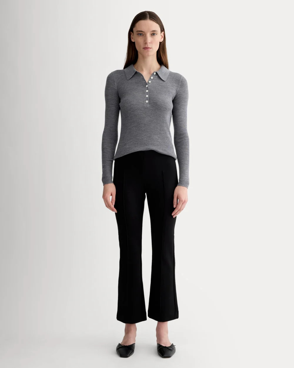 The Dream Kick Flare Pant | Black | Everlane