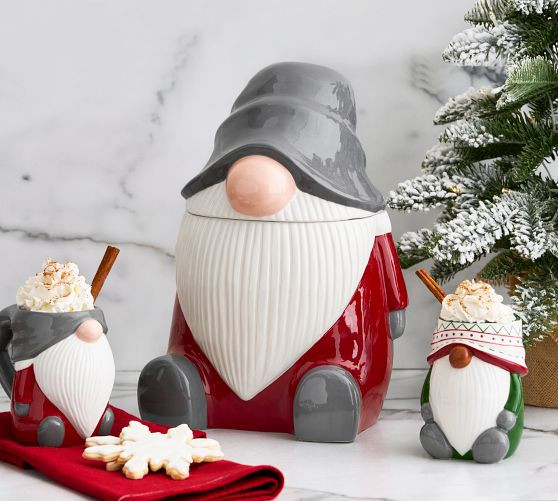 Gnome Ceramic Cookie Jar | Pottery Barn (US)