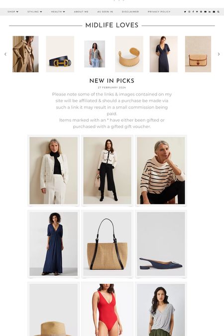 New in finds - effortless everyday style from the high street https://www.mymidlifefashion.com/2024/02/new-in-picks.html #fashion #style #midlifefashion #midlifestyle #highstreetfashion #springfashion #springstyle #newin #mymidlifefashion #styleover50 #fashionover50 #over50fashion #over50style #SS24 #effortlessstyle #timelessfashion #whattobuy #classicstyle 

#LTKover40 #LTKSeasonal #LTKeurope
