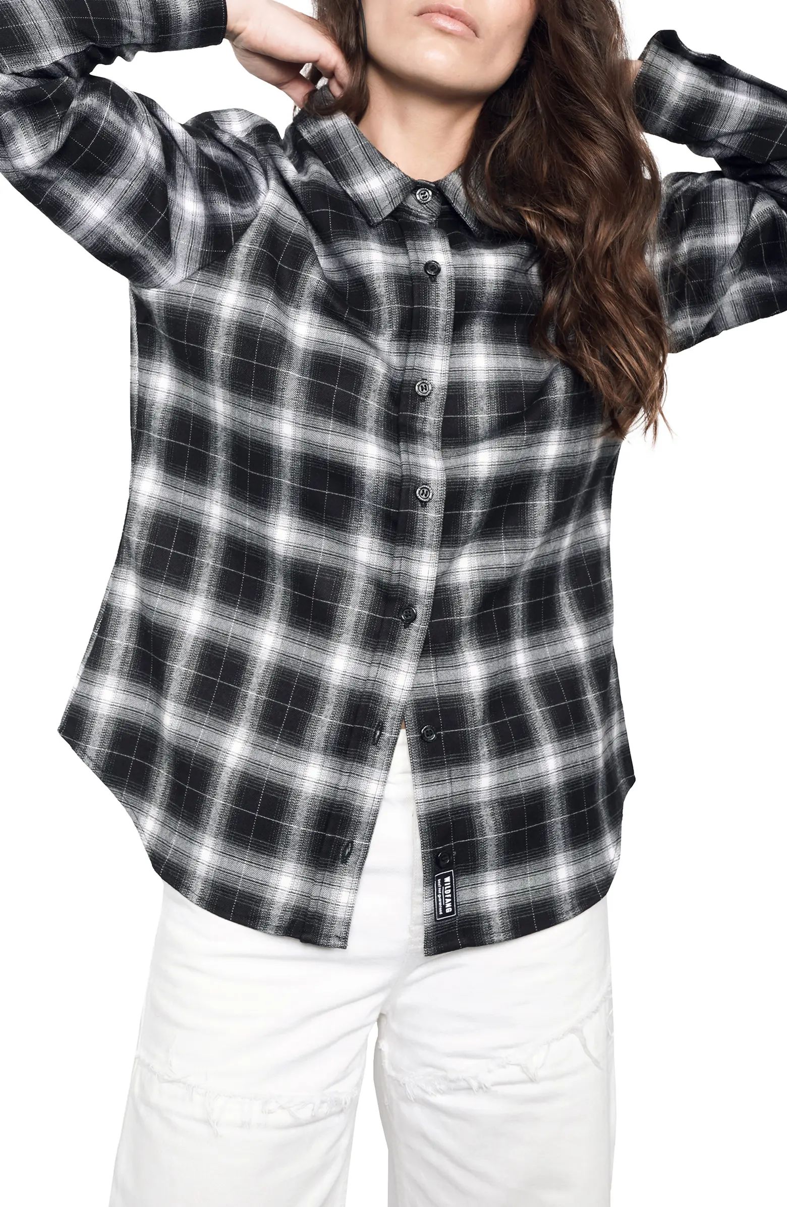 WILDFANG The Essential Plaid Flannel Button-Up Shirt | Nordstrom | Nordstrom