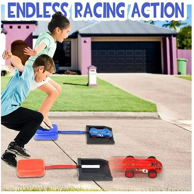 Stomp Dueling Racers,Birthday Gift for Kids,Christmas Gifts,Toys for Boys 8 to 11 Years,Air Power... | Walmart (US)