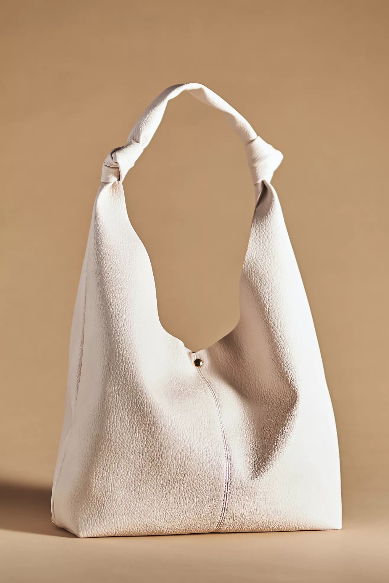 Knotted Slouchy Faux Leather Bag | Anthropologie (US)