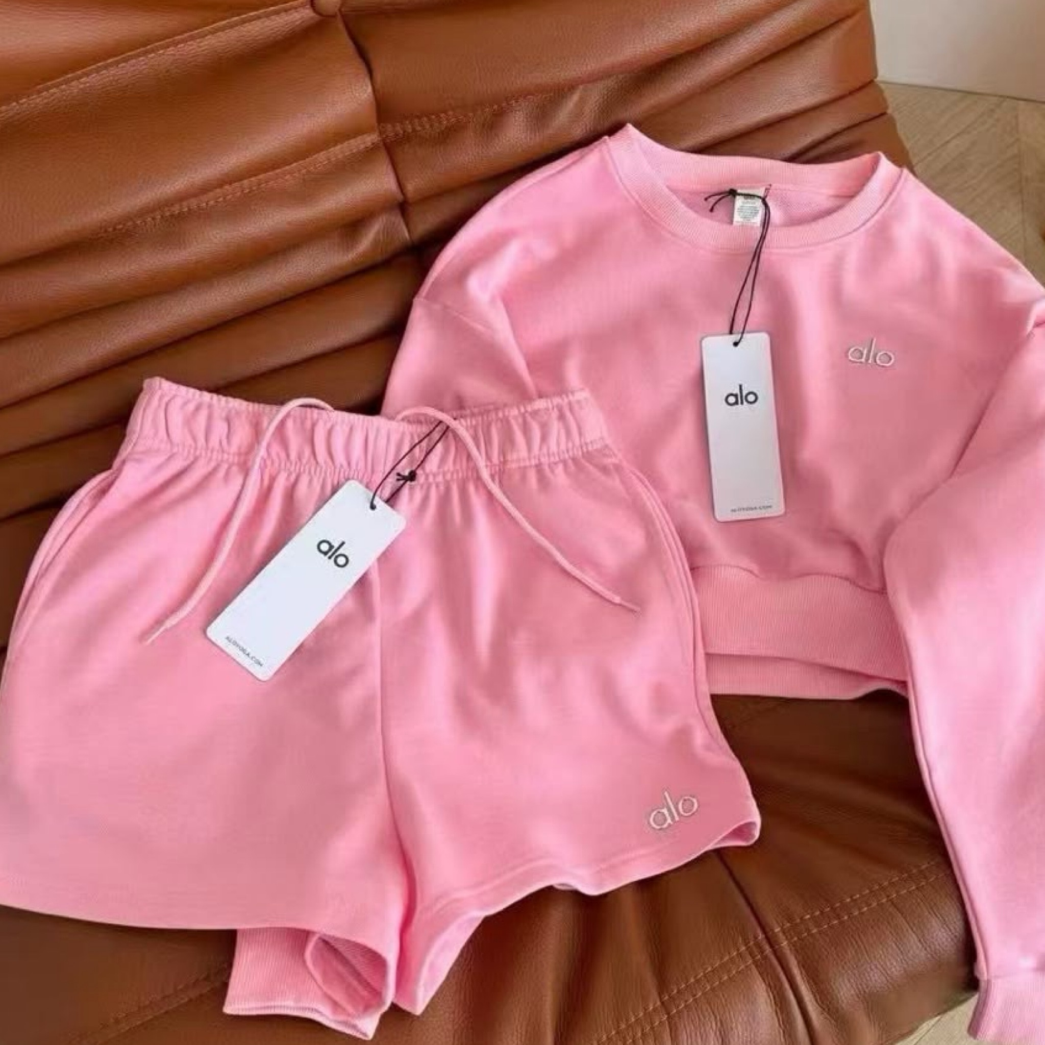 alo sale going on right now 30% off!!! Get your matching sets now 💞💖 #alo #alosets #matching #pink #sale #onsale #viral #buyit #needit #getit 

#LTKSaleAlert #LTKMothersDay #LTKdayinmylife