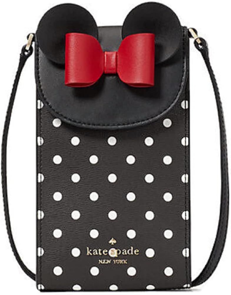 Kate Spade New York Minnie Mouse North South Flap Phone Crossbody Bag | Amazon (US)