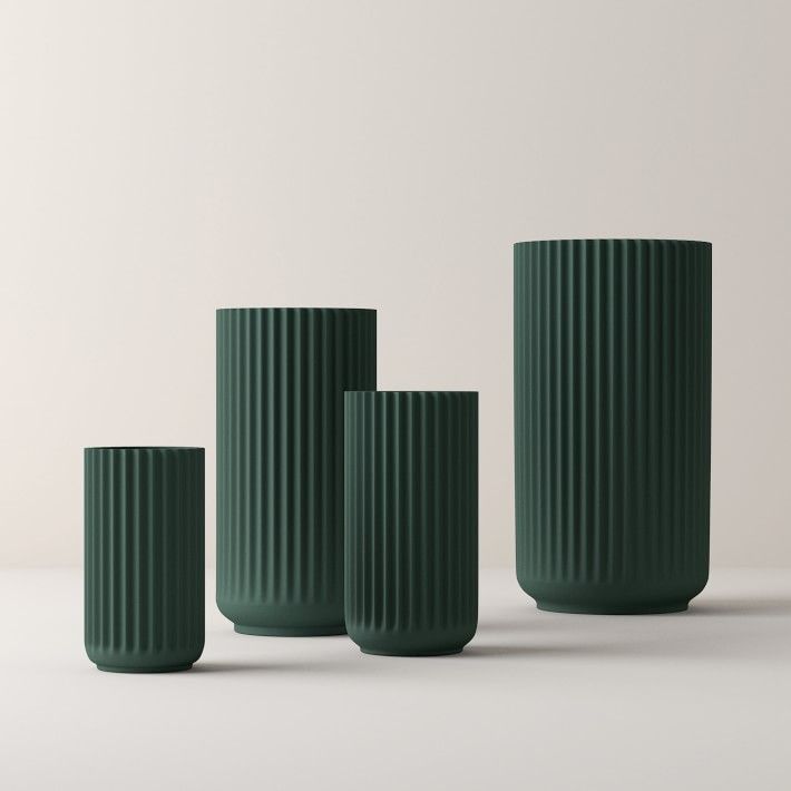 Lyngby Copenhagen Green Vase, 6.1” | Williams-Sonoma