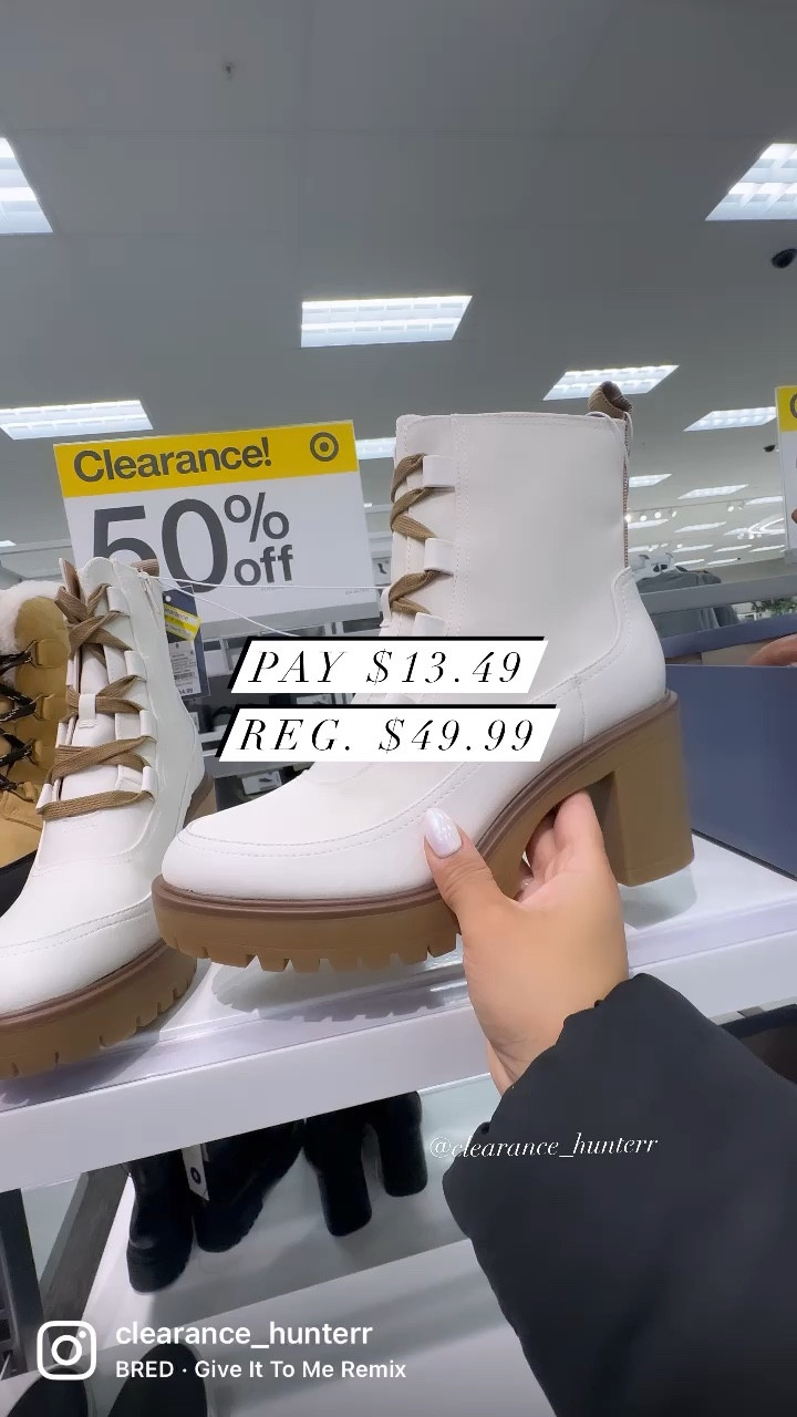 Target boots for $13.49 (reg. $49.99)! @target #target 