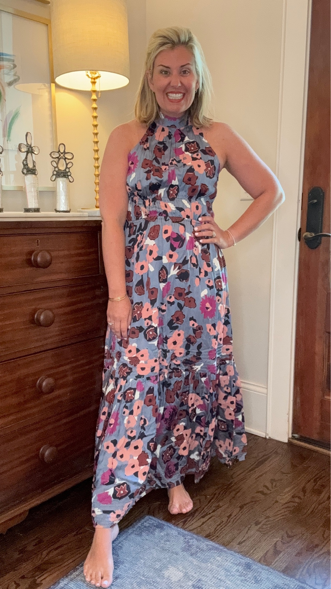 Spring or Summer wedding guests this dress is a hit! 

#LTKover40 #LTKwedding #LTKSeasonal