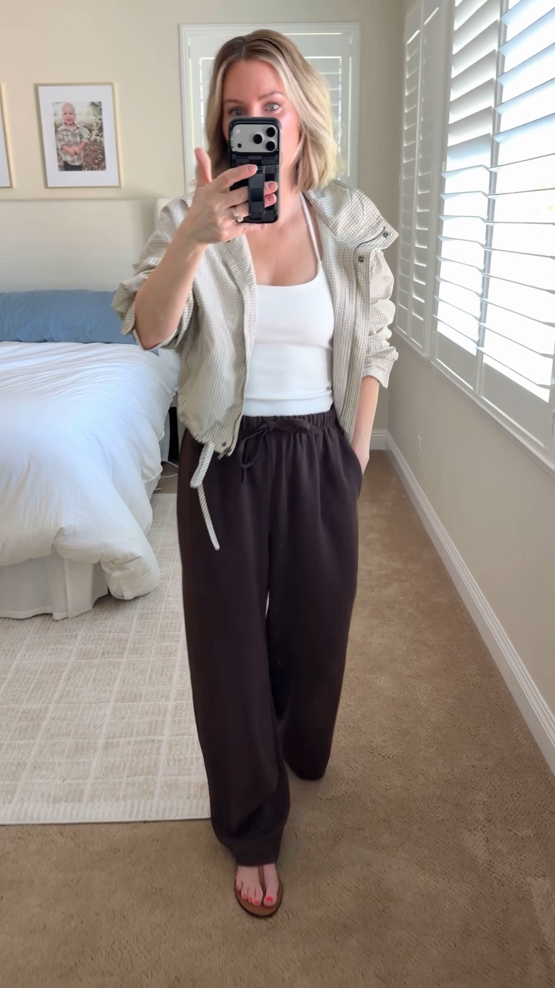 Day date outfit. Halter top and jacket are Zara. 

#LTKootd #LTKOver40 #LTKdayinmylife