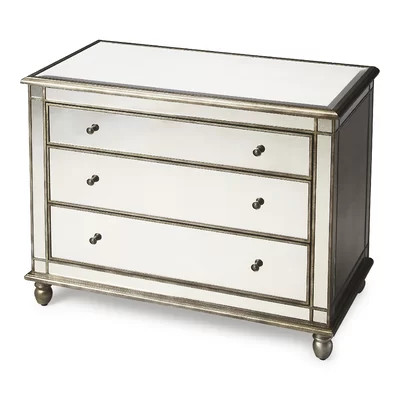 Laflin Mirrored Console Chest | Perigold
