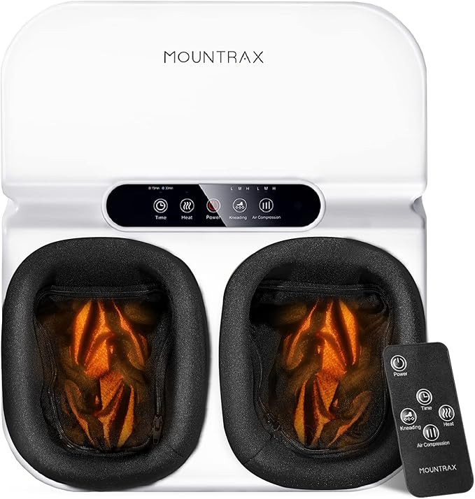 MOUNTRAX Foot Massager Machine with Heat, Gifts for Women Men, Shiatsu Foot Massager with Remote ... | Amazon (US)