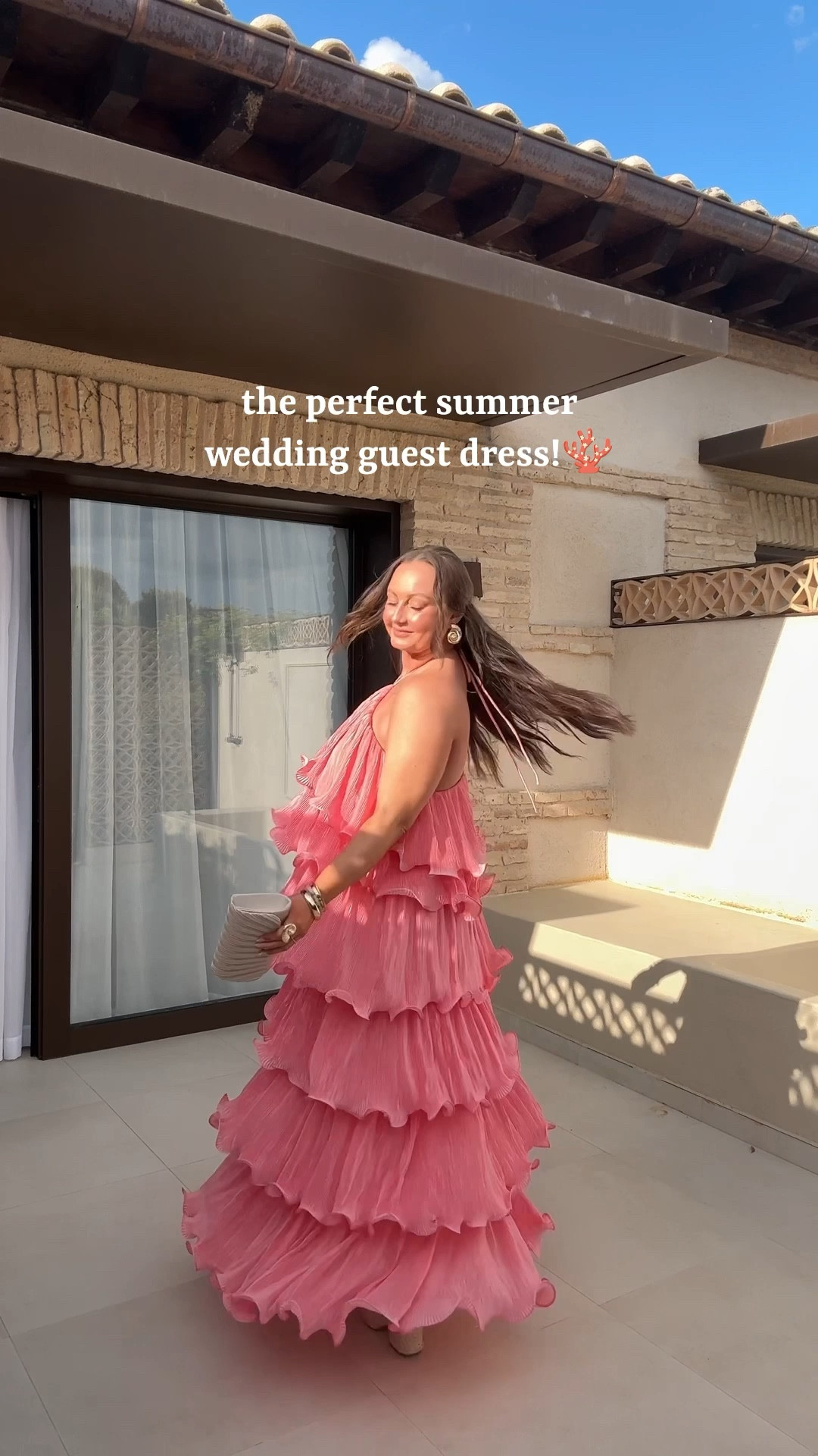 sooooo good for a summer wedding!! Feels amazing quality. I’m wearing a Large but could have gone to a medium 

#LTKWedding #LTKSummerEdit #LTKMidsize