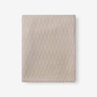 The Company Store Cotton Rayon Made From Bamboo Sand Woven Throw Blanket KO67-THRW-SAND - The Hom... | The Home Depot