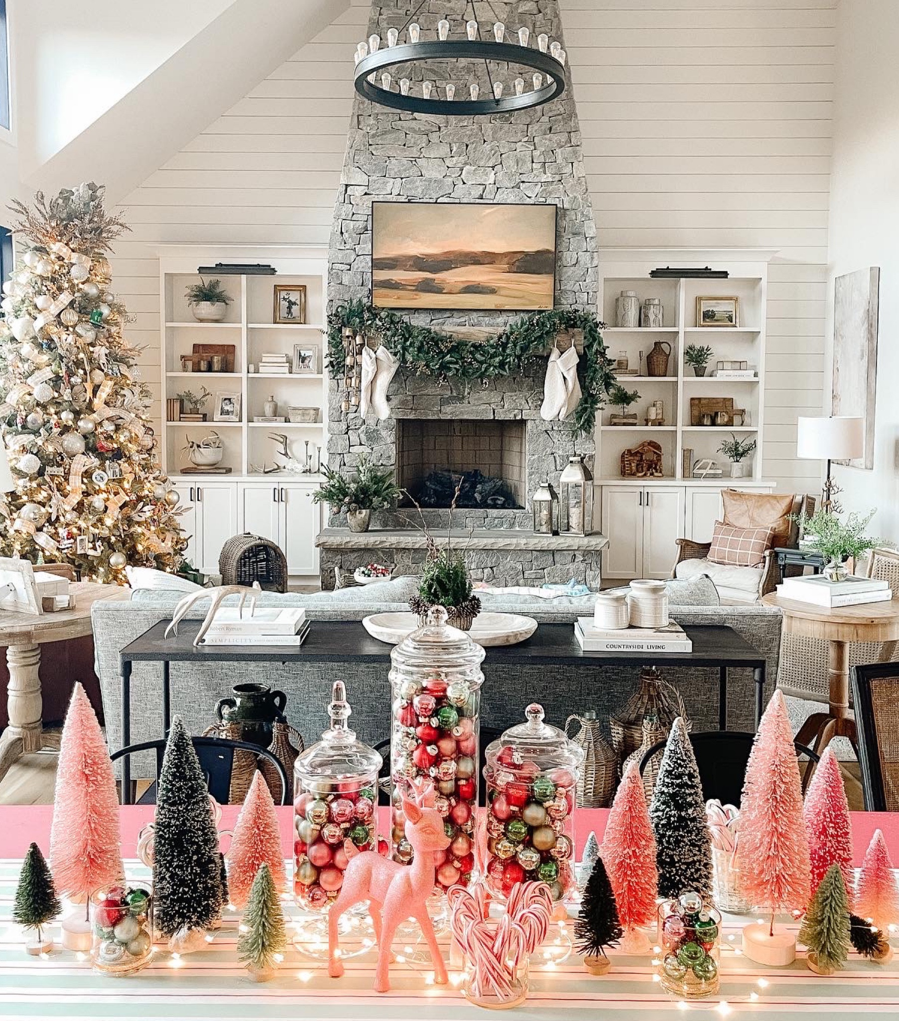 Christmas cookie decorating party! The reindeer are old and all of the trees have been collected through the years! 

#LTKHoliday #LTKSeasonal