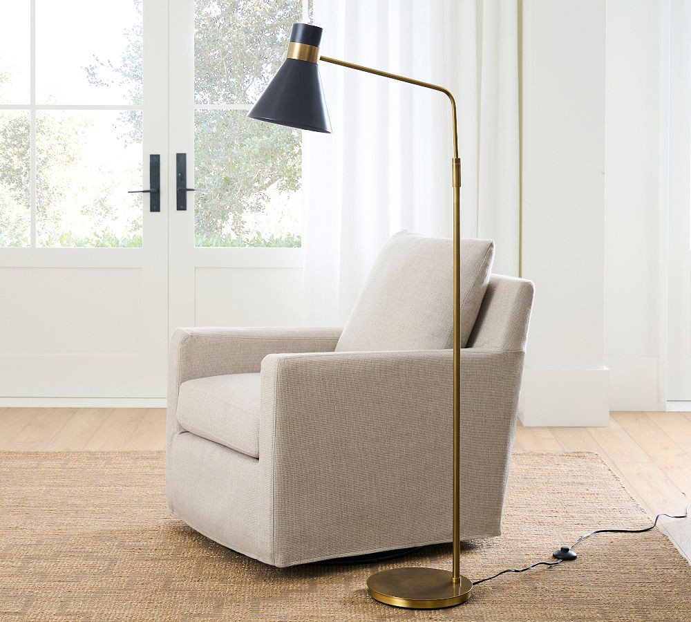 Maxwell Metal Task Floor Lamp | Pottery Barn (US)