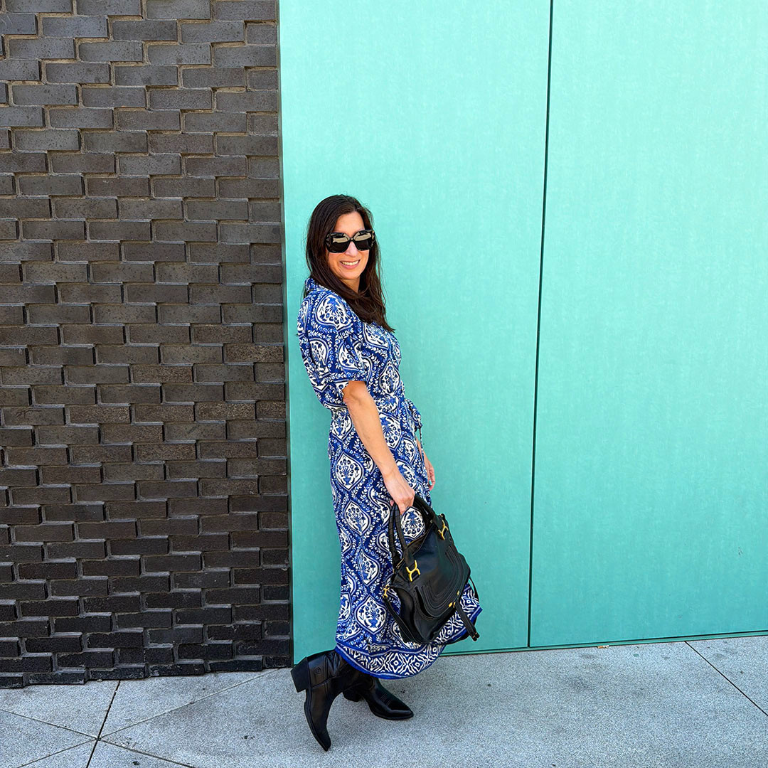 Love this summer dress and classic handbag combo. 

 #LTKootd #LTKOver40
