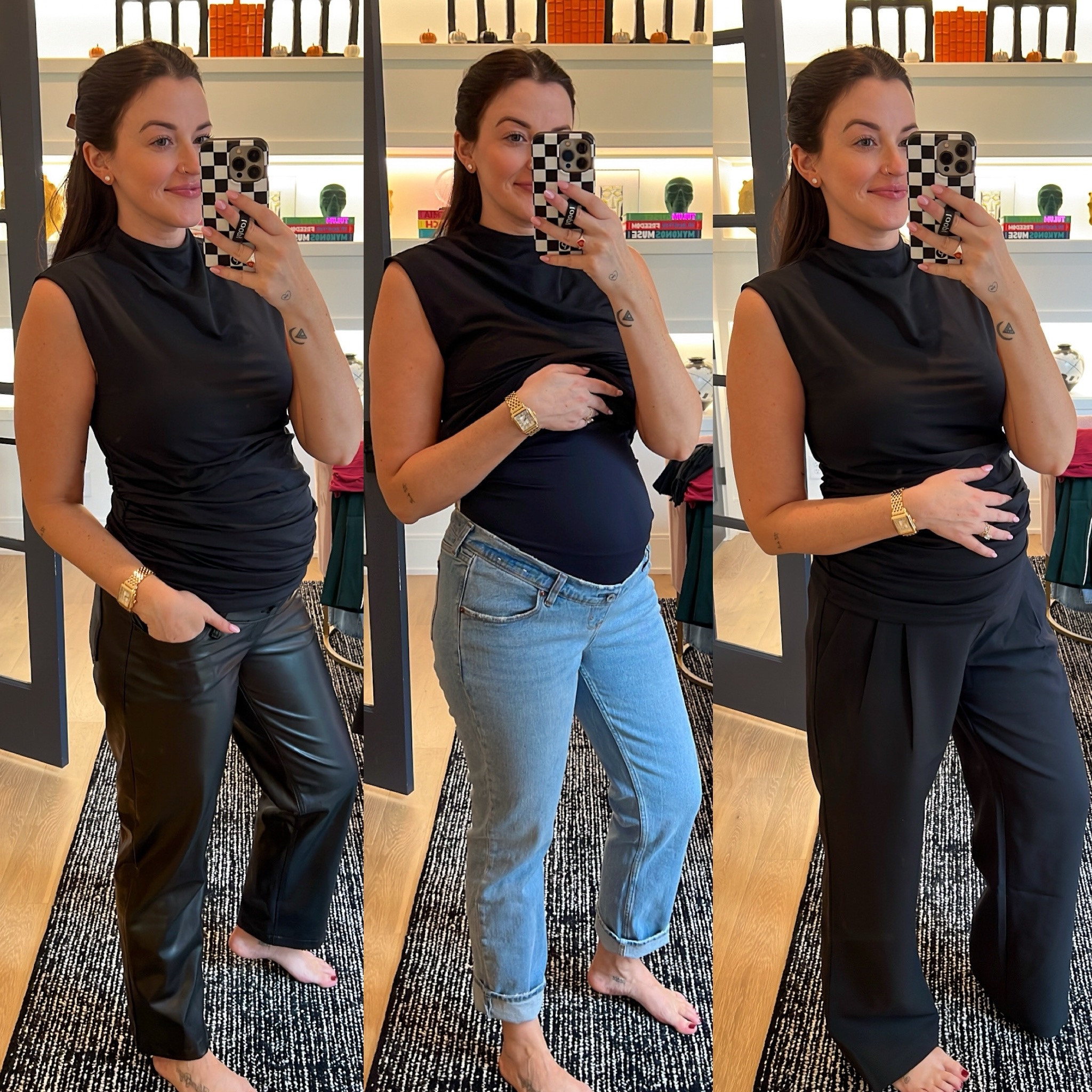 Maternity pants and tops from Abercrombie! All 20% off with AFLTK. I’m in a medium top and 29L in all pants  

#LTKStyleTip #LTKFallSale #LTKBump