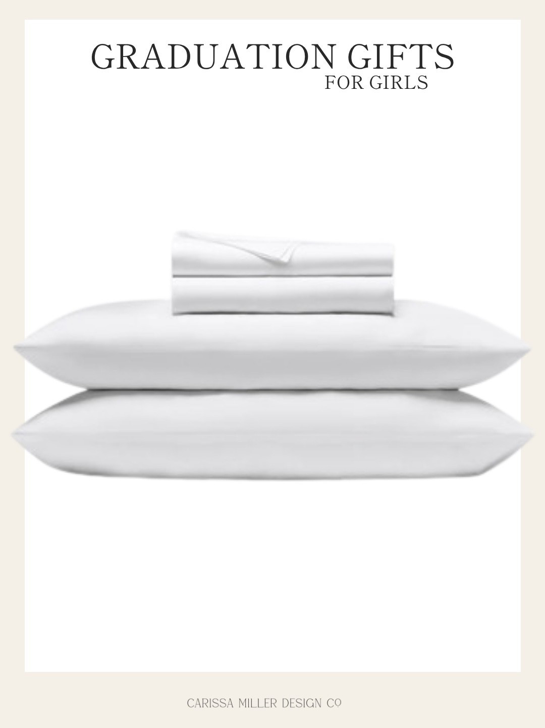 If you’re looking for something practical, I can’t recommend Cozy Earth sheets enough! They are so soft and come in a ton of colors!