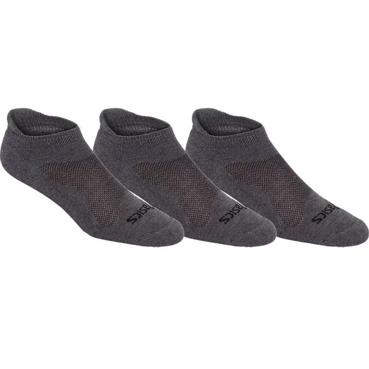 ASICS Unisex Cushion Low Cut (3 PK) Running Socks ZK2361 | Target