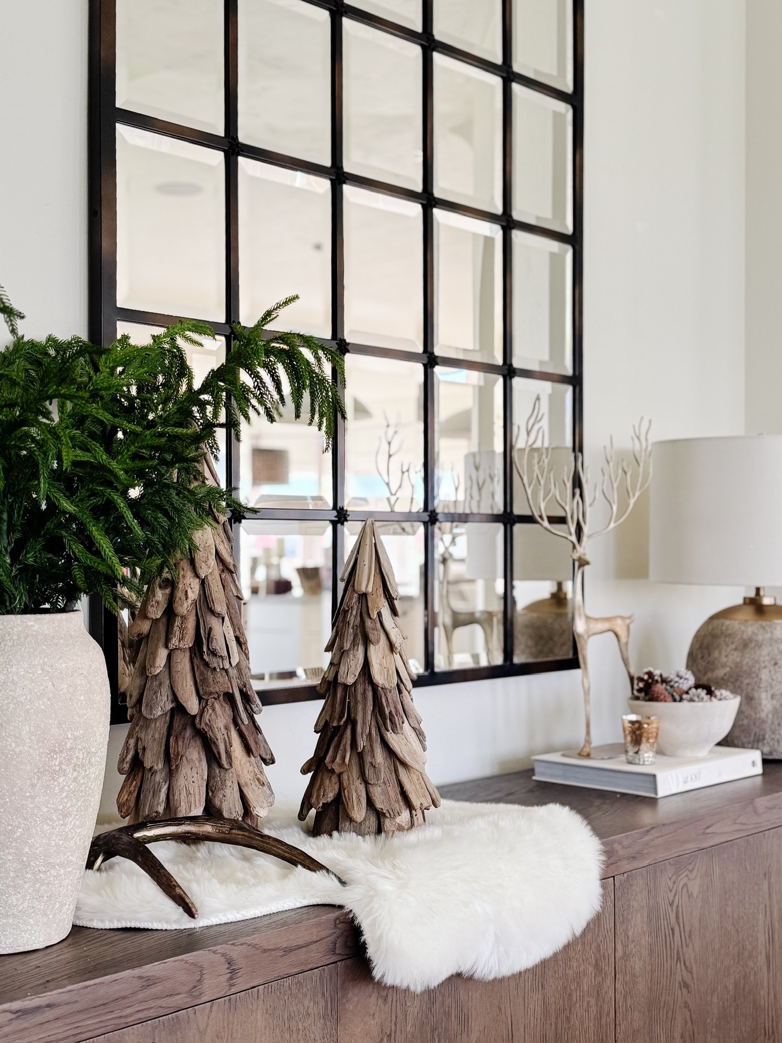 Festive charm meets cozy corners. 

 #holidaydecor #homedecor #shelfdecor #LTKSeasonal #LTKHoliday #LTKHome