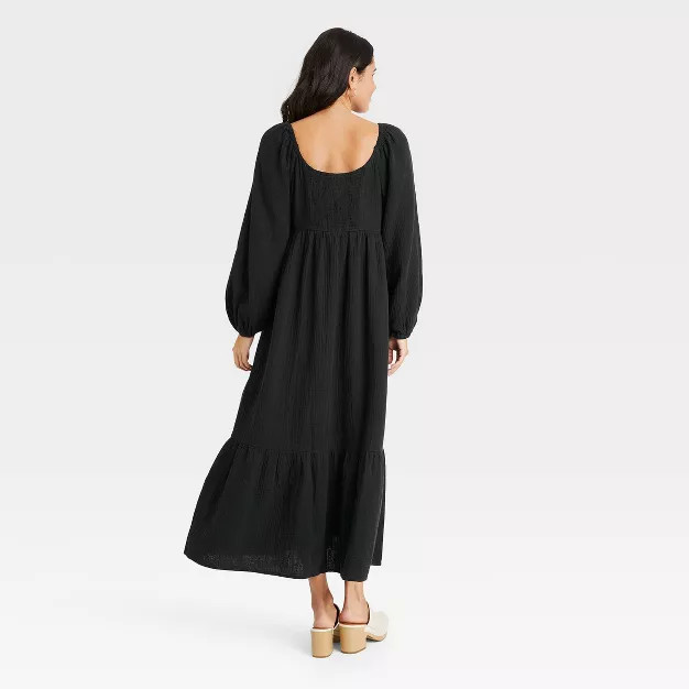 Women's Balloon Long Sleeve Dress - Universal Thread™ | Target