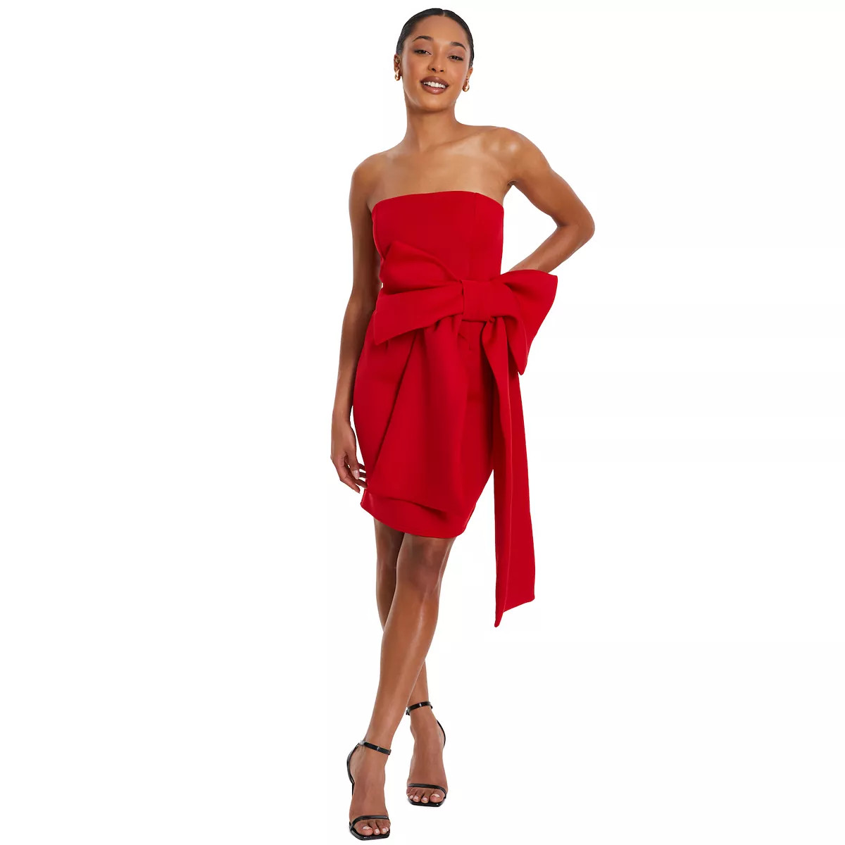 Quiz Women's Bow Detail Bodycon Dress | Kohl's