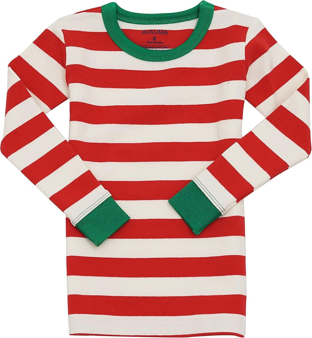 AVAUMA Baby Boys Girls Pajama Set 6M-7T Kids Cute Toddler Snug fit Christmas Pattern Design Pjs C... | Amazon (US)