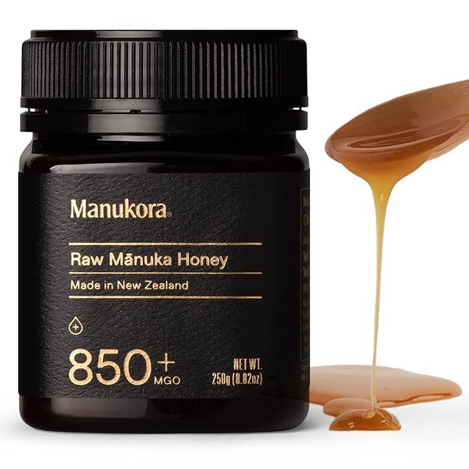 Manukora UMF 20+/MGO 850+ Raw Manuka Honey (250g/8.8oz) Authentic Non-GMO New Zealand Honey, UMF ... | Amazon (US)
