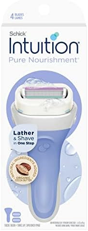 Schick Intuition Pure Nourishment Razors for Women | 1 Razor & 2 Intuition Razor Blades Refill wi... | Amazon (US)