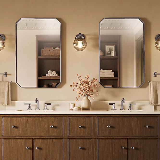Claude by Studio McGee Rectangular Framed Mirror | K-39337 | KOHLER | Kohler