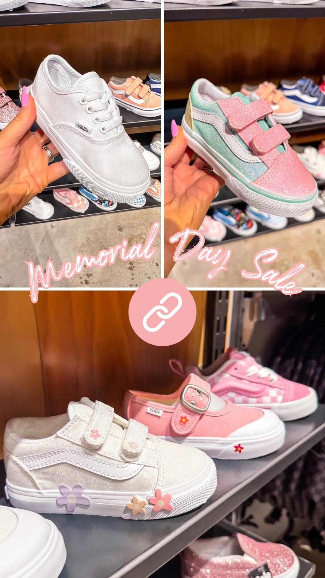 Vans Summer Sale ❤️‍🔥
how adorable are these little kid shoes?! 

#LTKKids #LTKSeasonal #LTKSaleAlert