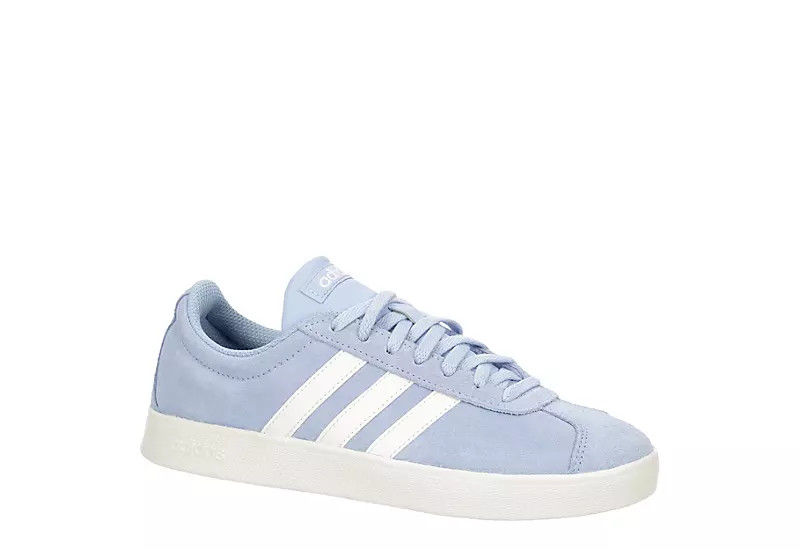 Adidas Womens Vl Court 2.0 Sneaker - Blue | Rack Room Shoes