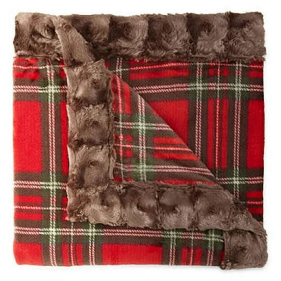 Cuddl Duds Christmas Polyester Throw, 50” x 60” | Walmart (US)