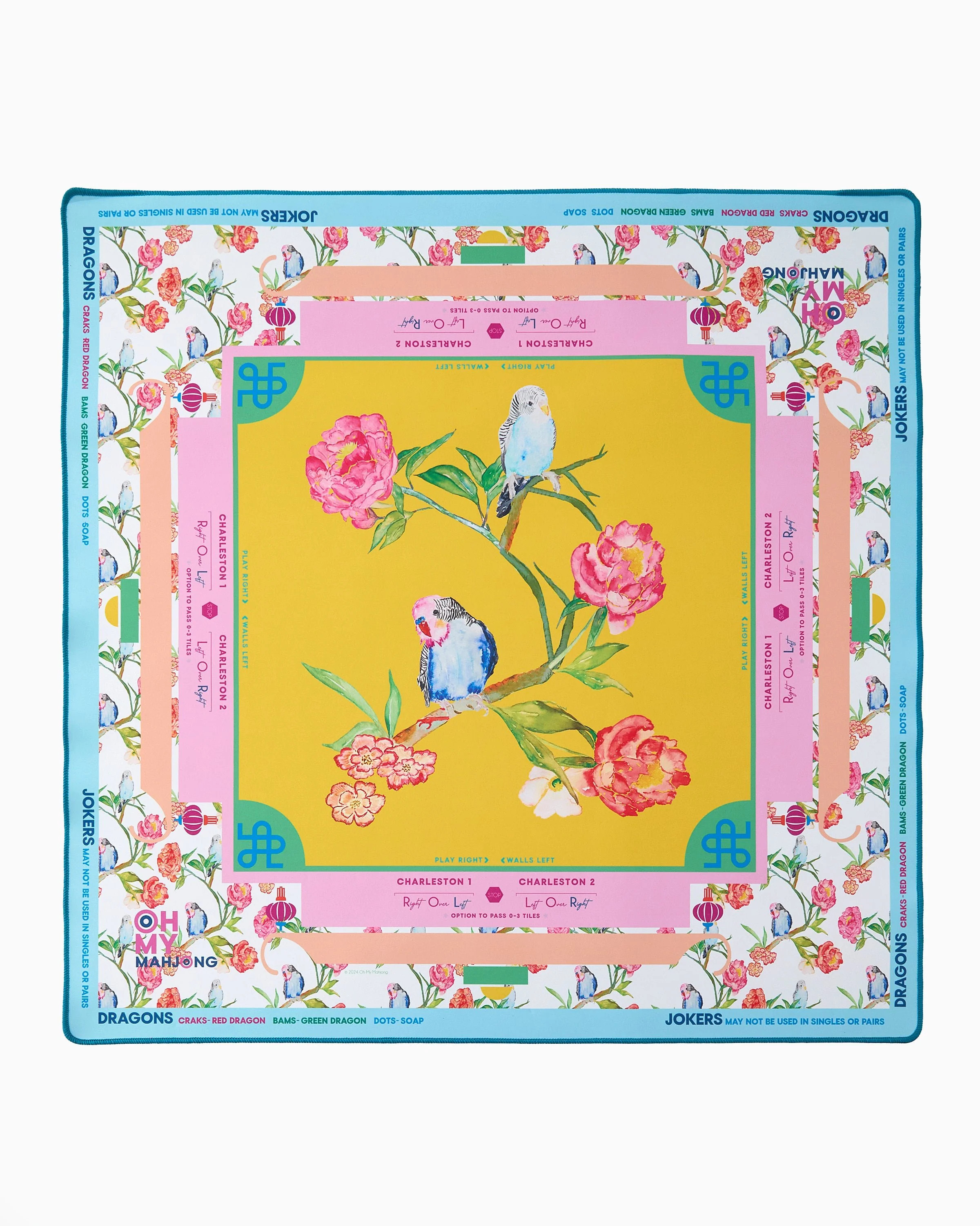 Spring Fling Mat in Tube | Oh My Mahjong
