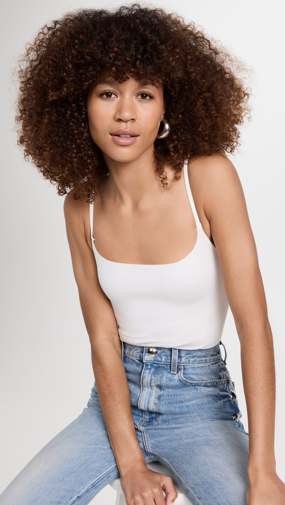 Neoprene Cami Thong Bodysuit | Shopbop