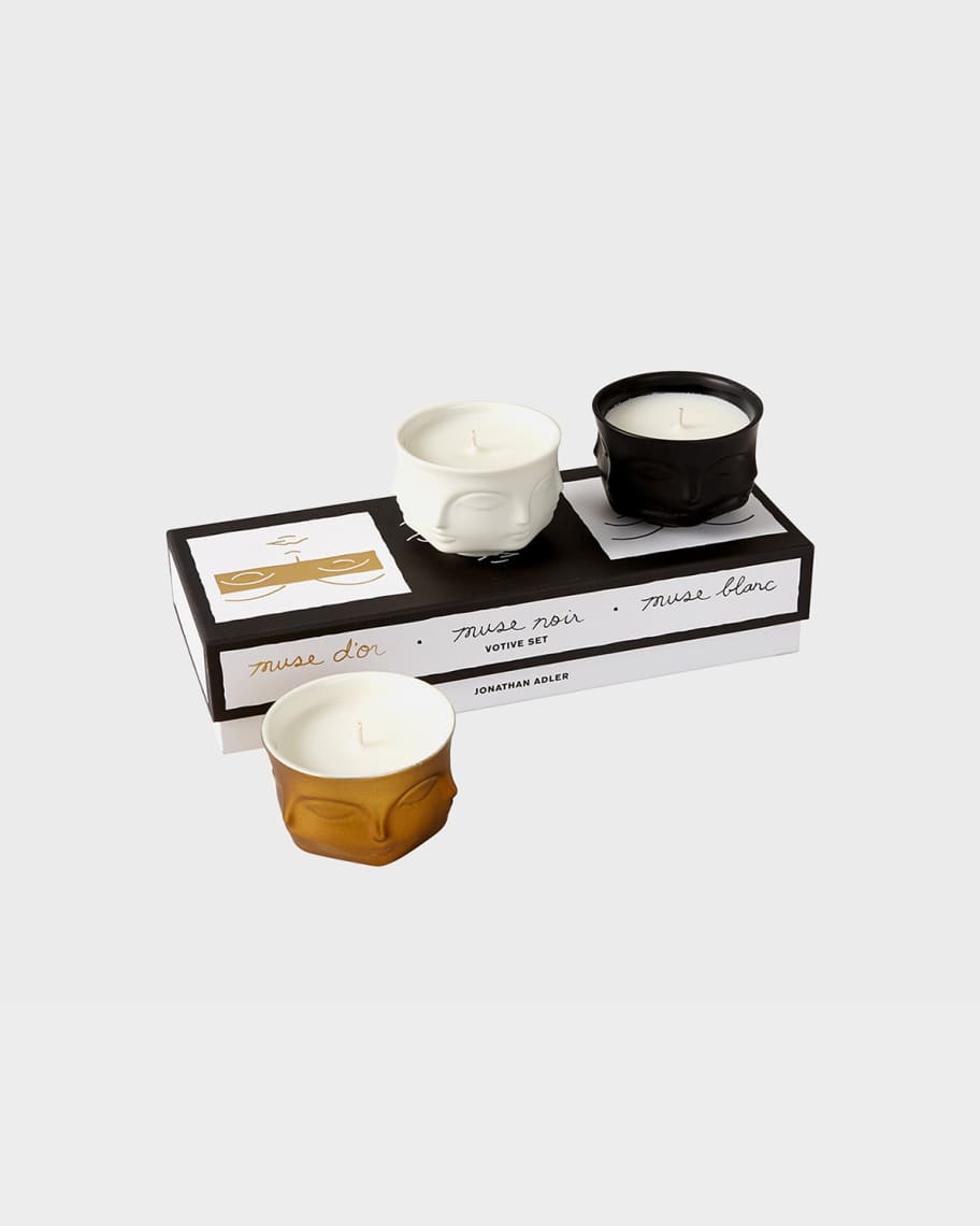 Jonathan Adler Muse Votive Candle, Set of 3 | Neiman Marcus
